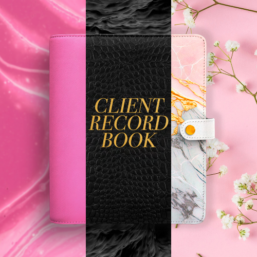 EYELASH CLIENT RECORD BOOK